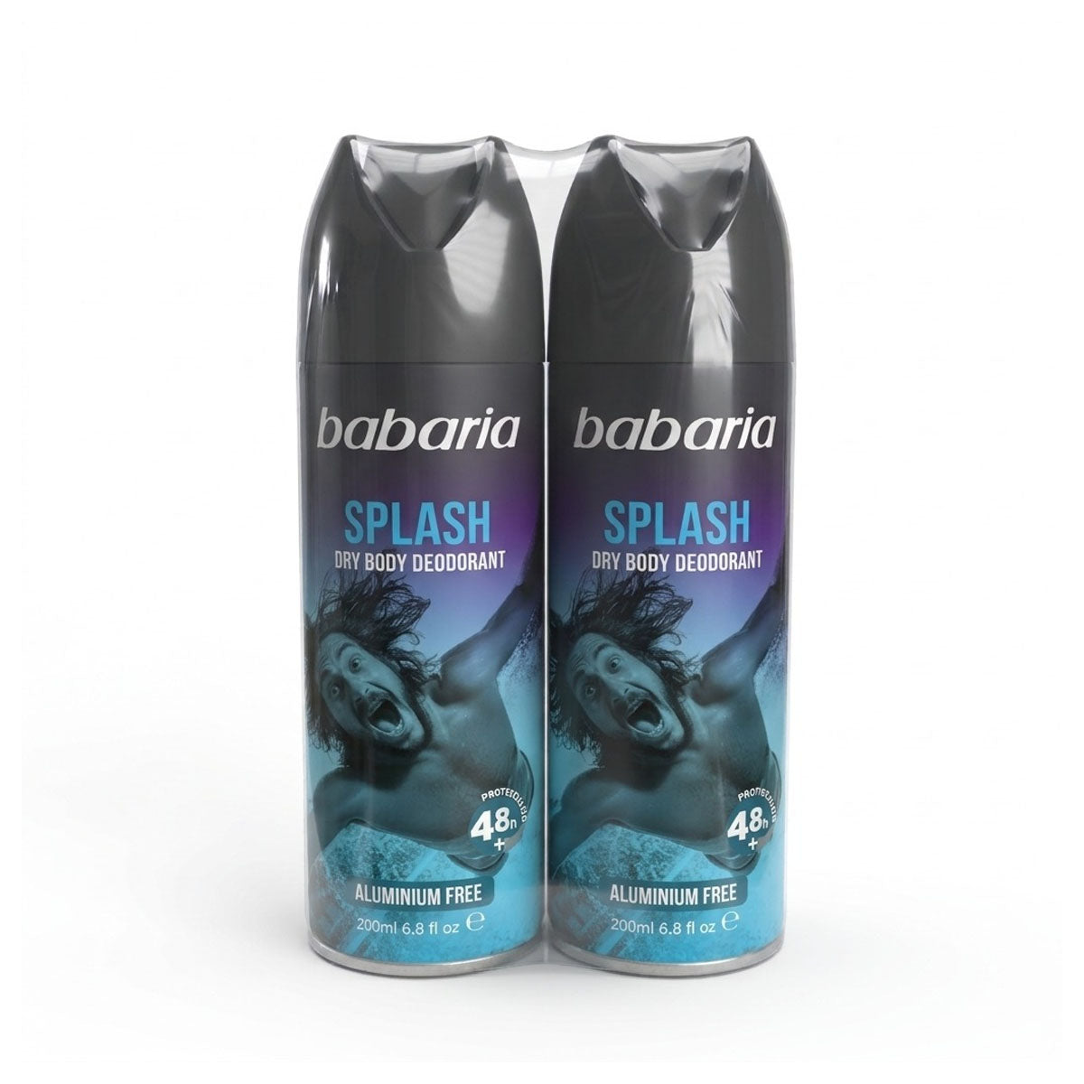 Babaria Body Spray Deodorant Splash Men 2 x 200ml Offer